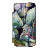 Singapore's zonnegedroogde aroma's incipio iPhone portemonnee hoesje (Voorkant Agenda)