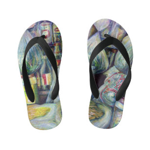 Singapore's zonnegedroogde aroma's kinder teenslippers