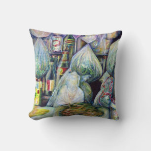 Singapore's zonnegedroogde aroma's kussen