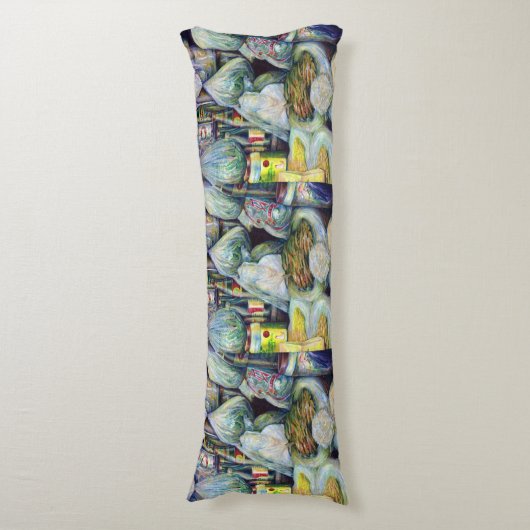 Singapore's zonnegedroogde aroma's lichaamskussen (Voorkant Verticaal)