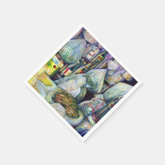 Singapore's zonnegedroogde aroma's servetten (Hoek)