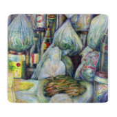 Singapore's zonnegedroogde aroma's snijplank