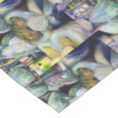 Singapore's zonnegedroogde aroma's tafelkleed (Gekanteld)