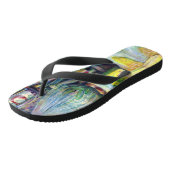 Singapore's zonnegedroogde aroma's teenslippers (Schuin)