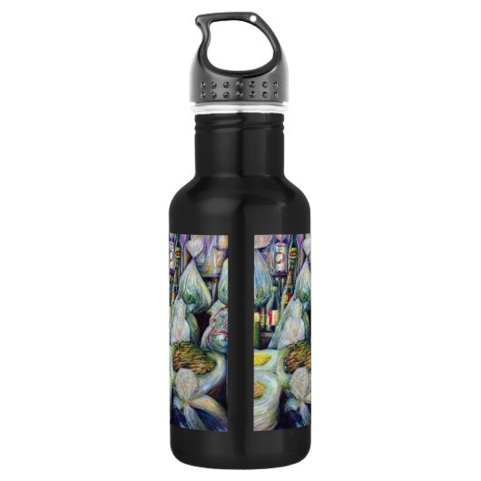 Singapore's zonnegedroogde aroma's waterfles  (Achterkant)