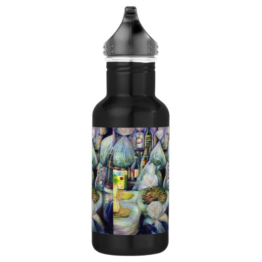 Singapore's zonnegedroogde aroma's waterfles  (Rechts)