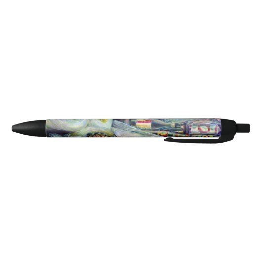 Singapore's zonnegedroogde aroma's zwarte inkt pen (Bodem)