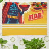 Singaporese Makan Man Keukenhanddoek (Gevouwen)