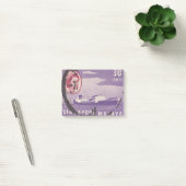 Singaporese poststempel met schip post-it® notes (Kantoor)