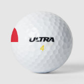 Singaporese vlag golfballen (Logo)