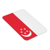 Singaporese vlag magneet (Rechterzijde)
