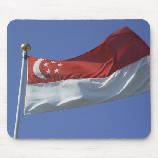Singaporese vlag muismat (Voorkant)