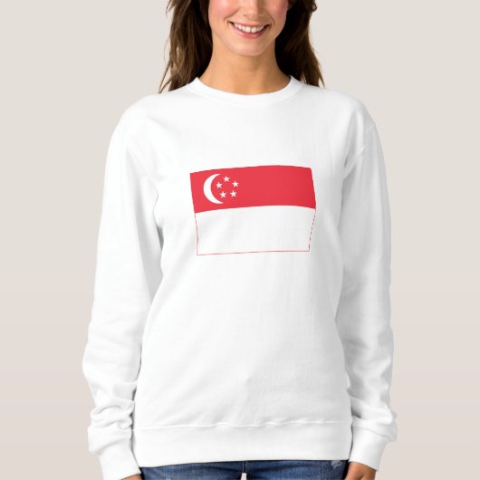 Singaporese vlag trui (Voorkant)