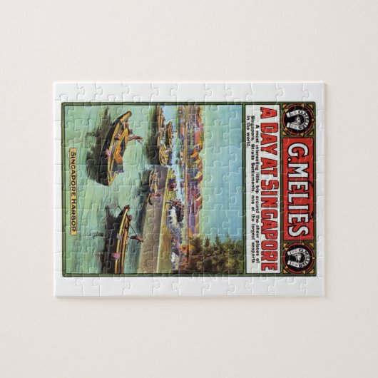 Singapur  Reise Legpuzzel (Horizontaal)