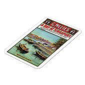 Singapur Vintage Reise Magneet (Linkerzijde)