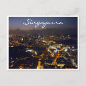 singapura - lampen briefkaart (Voorkant)