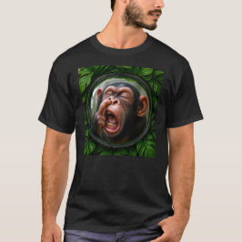 Singe Chimpanzé Humour T-shirt