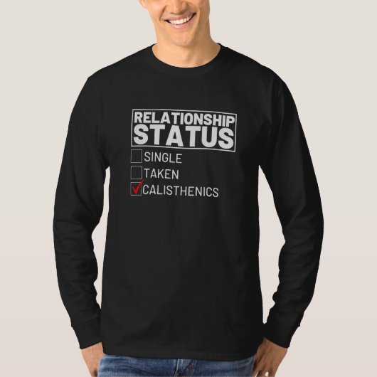 Singeel Calisthenics-instructeur Bodybuilding T-shirt (Voorkant)