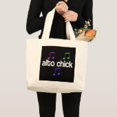 Singer Alto Chick Grote Tote Bag (Voorkant (product))