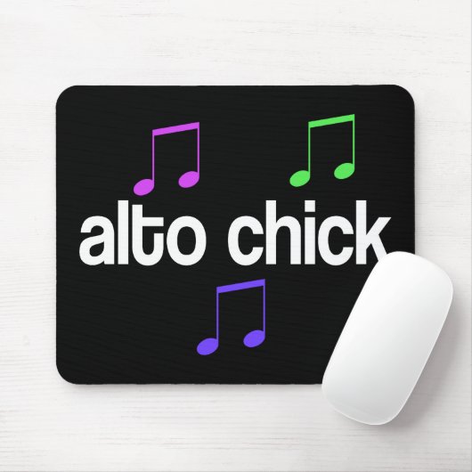 Singer Alto Chick Muismat (Met muis)