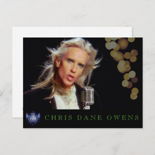 SINGER BRIEFKAART (Voorkant / Achterkant)