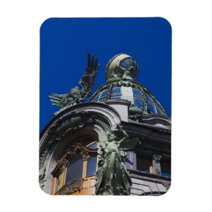 Singer Building, detail Magneet