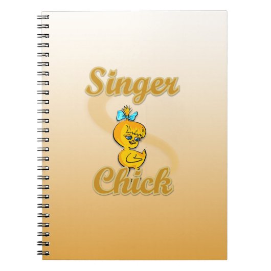 Singer Chick Notitieboek (Voorkant)