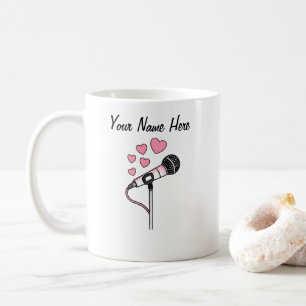 Singer Custom Wedding Mok Muziekdocent Musicus