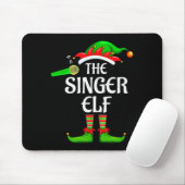 Singer Elf Matching Family Group Christmas Party P Muismat (Met muis)