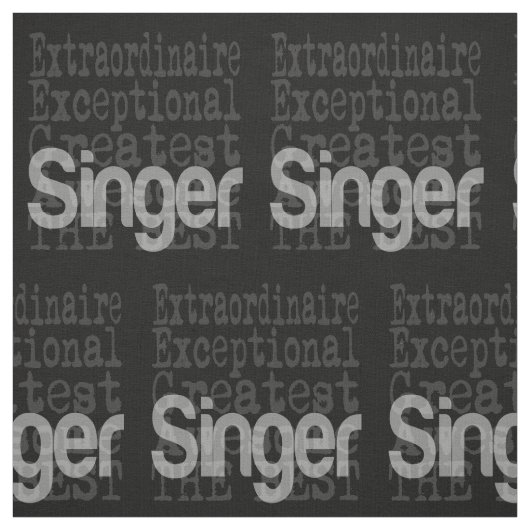 Singer Extraordinaire Stof (Swatch)