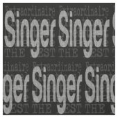 Singer Extraordinaire Stof (Swatch)