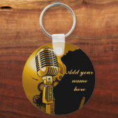 Singer I Am, Gold_ Sleutelhanger (Voorkant)