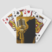 Singer I Am, Gold_ Speelkaarten (Achterkant)