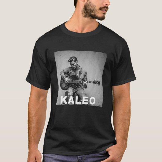 Singer Kaleo Band Music Tour Classic T-shirt (Voorkant)