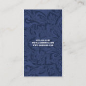 Singer Karaoke Player Music Artist Card Chorus Visitekaartje (Achterkant)