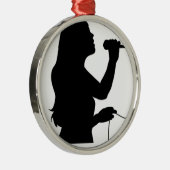 SINGER METALEN ORNAMENT (Rechts)