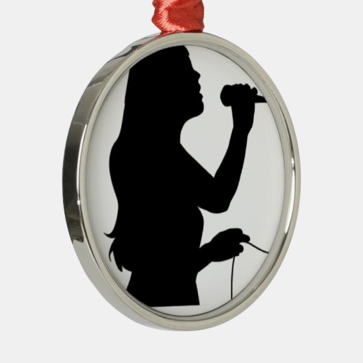 SINGER METALEN ORNAMENT (Rechts)