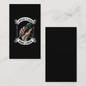 Singer Microphone Fluent Song Lyrics Karaoke Lover Visitekaartje (Voorkant / Achterkant)