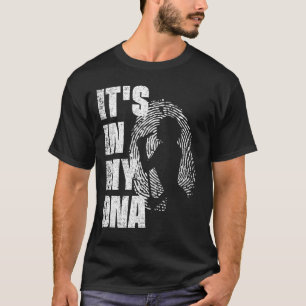 Singer Microphone - Het zit in mijn DNA-Shirt Gift T-shirt