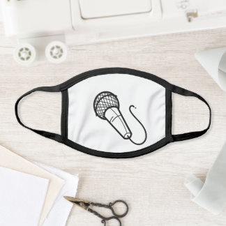 Singer Microphone Musician Mondkapje