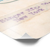  Singer naaimachine advertentie Foto Afdruk (Hoek)