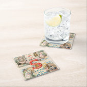  Singer naaimachine advertentie Kartonnen Onderzetters (Insitu)