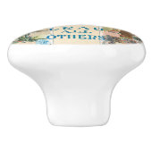 Singer naaimachine advertentie Keramische Knop (Zijkant)