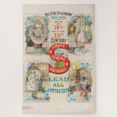  Singer naaimachine advertentie Legpuzzel (Verticaal)