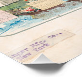  Singer naaimachine advertentie Perfect Poster (Hoek)