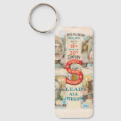  Singer naaimachine advertentie Sleutelhanger (Voorkant)