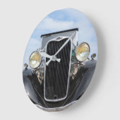 Singer Nine, antieke Britse auto, 1934 Grote Klok (Hoek)
