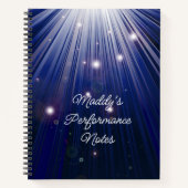 Singer of Actor Notitieboek (Voorkant)