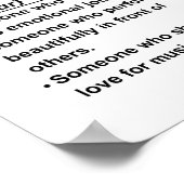 Singer Poster (Hoek)