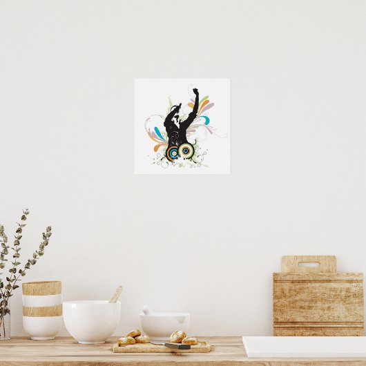 Singer Poster (Keuken)